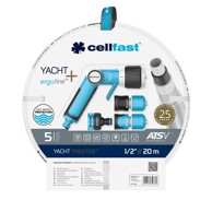 CELLFAST Set crijevo Yacht Prestige i nastavci Ergoline 1/2" 20m